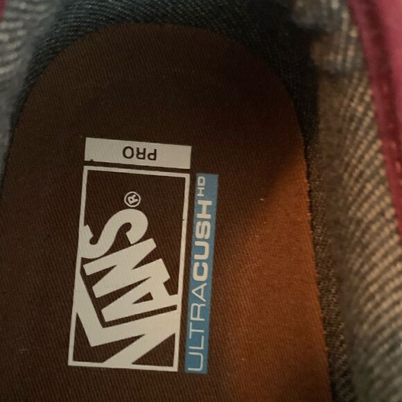 Vans Ultra Cush Pro Men’s 7.5 Maroon - Picture 4 of 5
